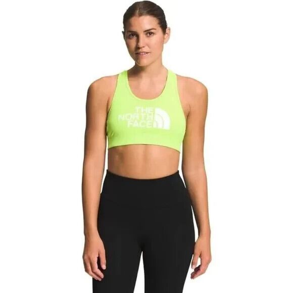 The North Face NF0A81WM8NT Elevation Bra Women's Led Yellow Pullover CLO240 - Picture 1 of 10